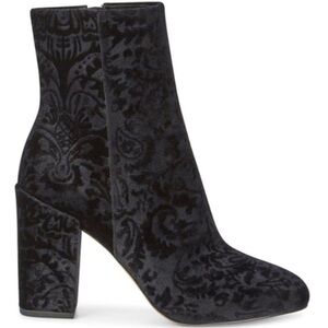 Rebeca minkoff bootie Bryce floral velvet black